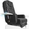 FOTEL DO PEDICURE Z MASAżEM BR-2312 CZARNY